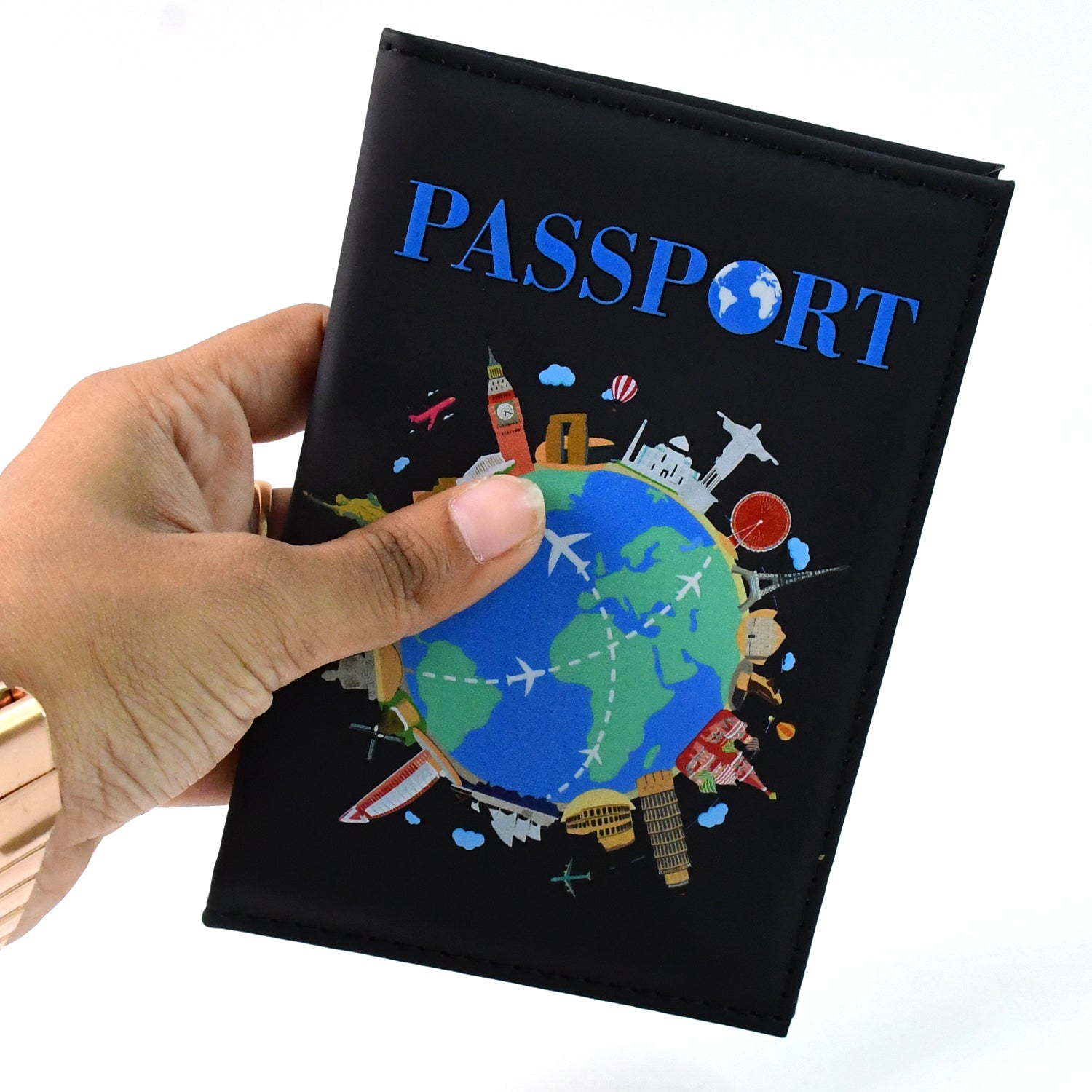 Stylish Printed Passport Holder Cover (1 Pc) Stylish Printed Passport Holder Cover (1 Pc)
